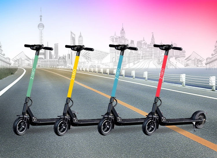2023 Black 25km/h GPS APP Shared Scooters E Sharing Scooter for Adult