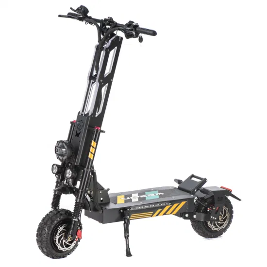 Efgtek X8 50 Mph 6000W Dual Motor Electric Scooter 60V 30ah Battery and 11 Inch Rugged off Road Vacuum Tires