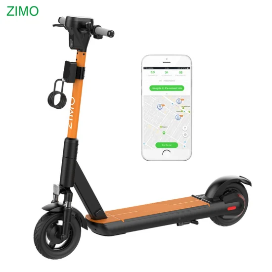 2023 New Rental 350W Adult Electric Shared E Scooter With Swappable Battery