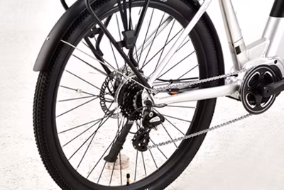 27.5 Inch Adult Ladies Step Through E Bike Urban City 48V 500W Disc Brake Electric Bicycle for Sale