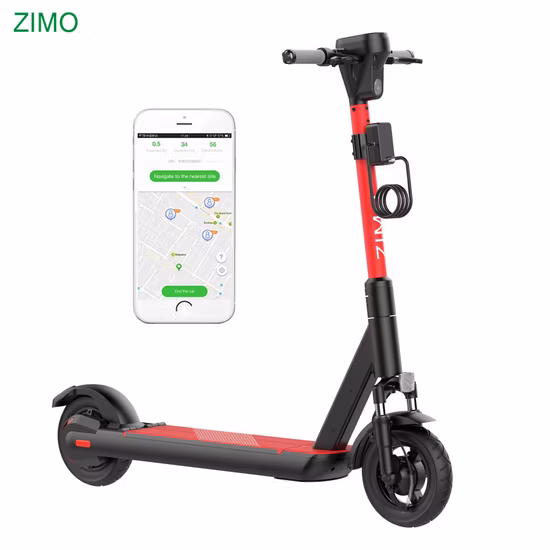 2023 Popular GPS APP Brake Lock Changeable Battery Kick E Scooter Shared